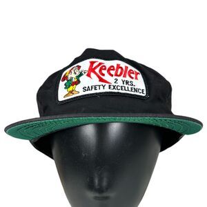 Keebler Vintage Black USA Made Baseball Hat